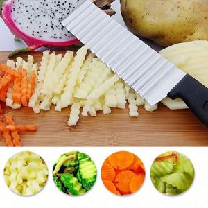 Wholesale Usa Mairun 823 Stainless Steel Dishwasher Safe French Fry <b>Cutter</b> Eco-Friendly Stocked Potato <b>Vegetable</b> Fruit Crinkle - Product Image 2