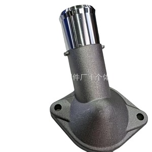 Raccord de tuyau de liquide de refroidissement automobile, connecteur de tuyau d'eau 16321-22070 HX-0268, pièce en aluminium - Product Image 1