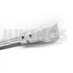 Trong nhà văn phòng cấu hình thấp dây mở rộng màu trắng với 3 cửa Hàng nối đất 3 prong góc phải cắm phẳng dây điện dây mở rộng - Product Image 6