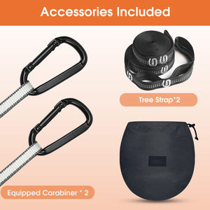 Grand <span class=keywords><strong>hamac</strong></span> de Camping Portable de randonnée <span class=keywords><strong>avec</strong></span> <span class=keywords><strong>moustiquaire</strong></span>, Parachute d'extérieur, <span class=keywords><strong>hamac</strong></span> <span class=keywords><strong>suspendu</strong></span> ultraléger <span class=keywords><strong>avec</strong></span> sangles d'arbre, lit-balançoire - Product Image 5