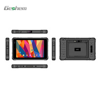 Tablette industrielle robuste portable de 8 pouces avec écran tactile capacitif Android 12, étanche, pour la collecte de données mobiles