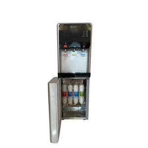 Zhen Yi Dian Qi Standing Water Dispenser Stainless Steel 36x36x106cm Hot Cold Warm Water Commercial Use - Product Image 2