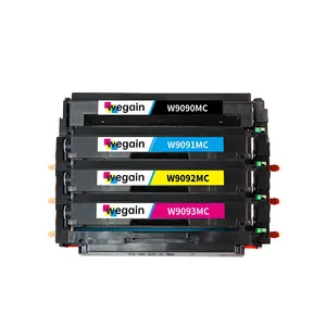 Fábrica de cartuchos de tóner Wegain W9090MC/W9091MC/W9093MC/W9092MC Compatible con impresora láser HP para Canon