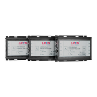 Protector contra Sobretensiones RJ45 Cat5 PoE Ethernet 24V, Protección contra Rayos, Módulo de Protección de Red en Línea de 100Mbps para CCTV y Routers