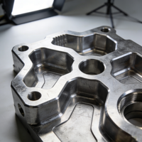 Pièces de robot en aluminium et acier inoxydable usinées CNC de haute précision et fabriquées par électroérosion à fil, fournisseur de composants robotiques OEM