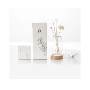 Hotel Home Fragrance Luxury Glass Reed <strong>Diffuser</strong> Set with <strong>DIY</strong> Aroma <strong>Essential</strong> <strong>Oil</strong> and Eco-Friendly Volatile Bottle - Product Image 2