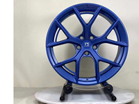 Rines de Aleación de Aluminio Forjados Personalizados TS de 5 Brazos en Forma de Y, de 18-22 Pulgadas, 5x112/5x114.3/5x120, Acabado en Gris Metálico para Audi/Golf