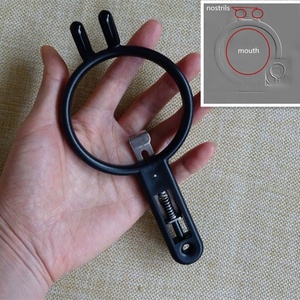 Écarteur avec pinces à tétons, serre-<span class=keywords><strong>bouche</strong></span> à anneau ouvert, harnais de contrainte pour sexe oral, jouets - Product Image 5