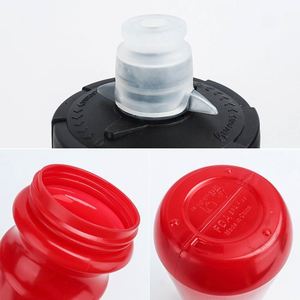 Bouteille d'eau de sport en plastique PE personnalisée, réutilisable, sans BPA, à presser, pour le vélo, la randonnée, le cyclisme, 550 ml/750 ml - Product Image 6