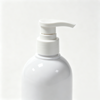 Vente en gros de flacons pompe vides en PET blanc de 330 ml pour le lavage des cheveux et du corps, flacon d'emballage cosmétique en PET