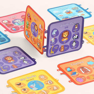 Haute qualité enfants illumination 12 sujets d'apprentissage point anglais lecture jouets bébé mots amusants <span class=keywords><strong>livre</strong></span> <span class=keywords><strong>audio</strong></span> apprentissage machine jouets - Product Image 5