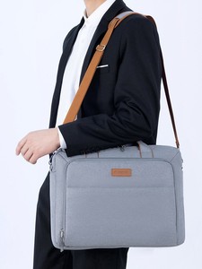 Nouvelles sacoches pour ordinateur portable unisexe multifonctionnelles antibactériennes de 15,6 pouces pour voyages d'affaires, réunions, étudiants et jeunes - Product Image 4