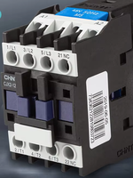 Démarreur magnétique CHINT CJX2, contacteur AC 220V, bobine 110V, triphasé, 12A