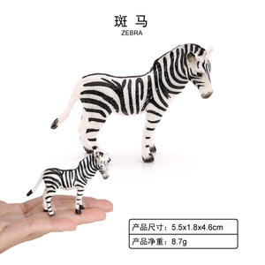 <span class=keywords><strong>Mini</strong></span> figurine d'animaux en PVC, solide, jouets miniatures, vente en gros - Product Image 5