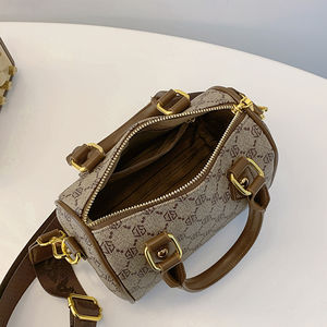 Bolso de Mano de Material PU con Patrón Geométrico de Alta Calidad. Bolso de Mano Boston de Diseñador de Marca Adecuado para uso diario.617 - Product Image 2