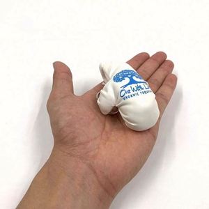 OEM Eco-friendly Soft <b>PVC</b> Rubber Keychains Cheap Price Custom Boxing <b>Glove</b> Keyrings - Product Image 3