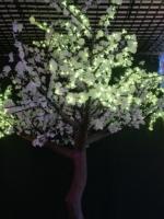 Super Qualität 2Meter lange kommerzielle RGBW LED Kirschbaum im Freien künstliche Weihnachts licht Farbwechsel mit IP65 Rating