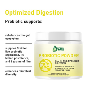 Best Selling Probiotic Powder with Total Carbohydrate Soothes Digestive Discomfort Help Nourish a Healthy Gut Micro Biome Powder - Product Image 3