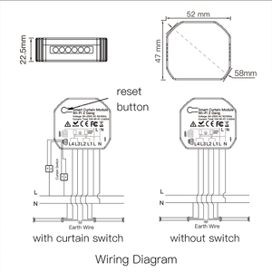 Langyao cho tuya cuộc sống thông minh Wifi + BLE 1/2 gang <span class=keywords><strong>Switch</strong></span> Breaker Rèm mù ứng dụng chuyển đổi điều khiển từ xa Alexa Google nhà ABS PC - Product Image 6