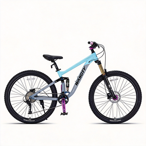WANDYY 27.5インチ フルサスペンション マウンテンバイク 1x9速 油圧ブレーキ - Product Image 3