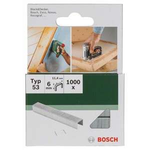 BOSCH - 2609255822 Grapa Tipo 53 - EAN 3165140392730 BRADS, PINS Y CLAVOS GRAPAS DE METAL - Product Image 2