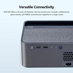 <span class=keywords><strong>Projecteur</strong></span> intelligent AUN A45 Pro 1080P Full HD Android TV OS, projecteurs de cinéma maison portables, vidéo 4K, <span class=keywords><strong>projecteur</strong></span> LED pour entreprise - Product Image 6