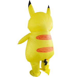 <span class=keywords><strong>Disfraz</strong></span> Inflable de <span class=keywords><strong>Pikachu</strong></span> para Adultos, Apto para Personas de 1.5-2m de Altura. Perfecto para Navidad, cosplay, fiestas, espectáculos escénicos y bailes de máscaras - Product Image 4