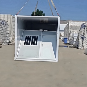 20ft Mobiele Auto Draagbare Opvouwbare Garage Opvouwbare Huis Woonopslag Met Automatische Roldeur - Product Image 6