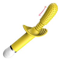 Vibromasseur de Masturbation pour femme, masseur de Clitoris, point G, stimulateur Vaginal, gode télescopique chauffant, vibrateur