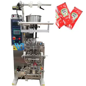 WB-150J 5-200ml Automatic Sauce Pouch Ketchup Liquid Sauce Bag Packing Filling Machine