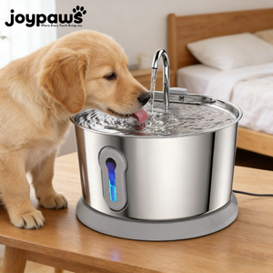 Bebedero Automático <span class=keywords><strong>para</strong></span> Gatos y Perros con Batería, 4L, Acero Inoxidable, Sensor Inalámbrico, Múltiples Filtros, Dispensador <span class=keywords><strong>de</strong></span> <span class=keywords><strong>Agua</strong></span> Corriente - Product Image 1