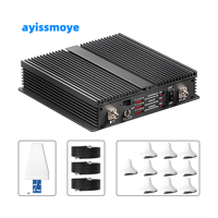 Répéteur de Signal Mobile Tri-Bande GSM 2G 3G 4G pour Extérieur Certifié ROHS 900 1800 2100 Amplificateur Cellulaire pour Usage Domestique