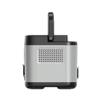 Station d'alimentation portable MJOO Batterie au lithium 600w Entrée CA 300w MPPT 200W 12-60V 12A Max pour camping-car, caravane, bateau
