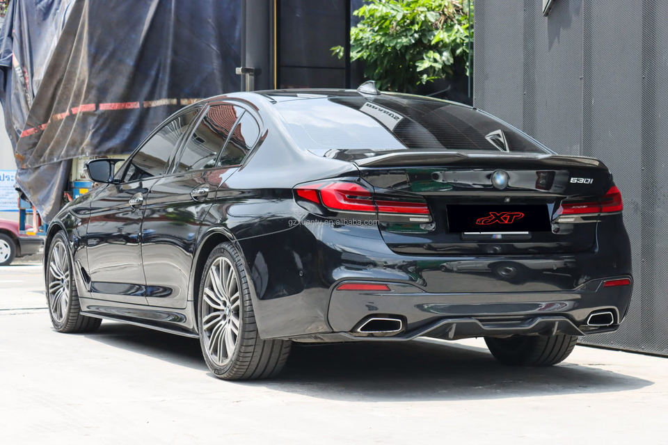 G30 PRO Style Carbon Fiber Rear Bumper Trunk Spoiler for BMW 5 Series ...