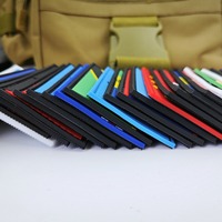 Patchs personnalisés 3D en silicone PVC souple pour souvenirs de voyage, drapeaux de pays et d'états, chapeaux, sacs à dos, cadeaux