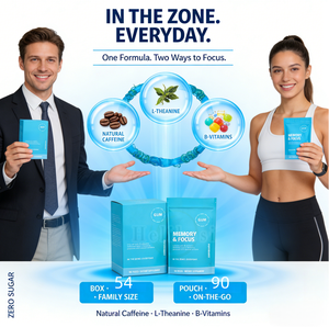 Chewing-gum à la menthe OEM <span class=keywords><strong>pour</strong></span> l'énergie et la concentration, complément alimentaire <span class=keywords><strong>pour</strong></span> la santé du cerveau, vitamine L-théanine, chewing-gum <span class=keywords><strong>pour</strong></span> la concentration et l'énergie - Product Image 2