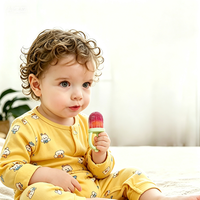 Moule à glaces mini en silicone de qualité alimentaire Eversoul, facile à démouler, pour les bébés et les tout-petits, pour la fabrication de glaces maison