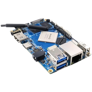 Ggdx chipboard สีส้ม <span class=keywords><strong>Pi</strong></span> 4 LTS (3GB) พร้อม RK3399 Rockchip, 16 eMMC, บลูทูธ, Wi-Fi 6 core 64-bit โปรเซสเซอร์ TF Card Slot 5 - Product Image 5