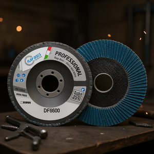 Fervi Professional Flap Disc 125mm Iron Free <b>Grinding</b> <b>Wheel</b> - Product Image 2