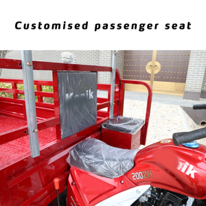 Three-Wheeled <b>Gasoline</b> Motorcycle Power-Fuelled Motorized Vehicle with Opened Body Type - Product Image 2