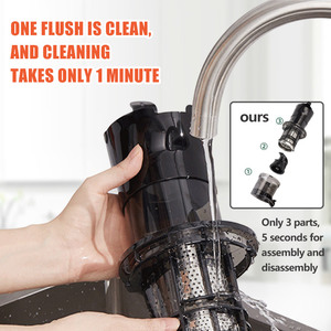 103sj nhà máy bán buôn điện Rau Trái Cây Miệng Lớn Báo Chí lạnh máy ép trái cây Masticating chậm máy ép trái cây - Product Image 5