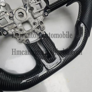 Explosive New Products Carbon Fiber Perforated Leather LED Grip <b>Wheel</b> for Ford Mustang <b>Car</b> <b>Steering</b> <b>Wheel</b> - Product Image 3