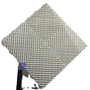 กระเบื้องปูพื้นโรงรถแบบประสานทันสมัย PP ขนาด400x400มม. กันน้ำกันลื่นรับประกัน5ปี - Product Image 6