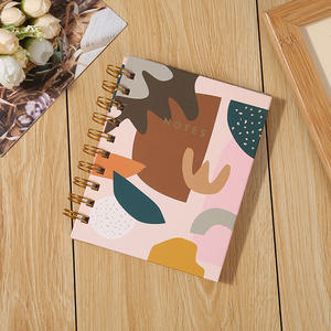 Carnet à spirales portable personnalisé avec motif de dessin animé pour l'école et le bureau, 100 feuilles, couverture en papier - Product Image 2