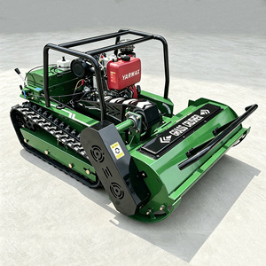 เครื่องตัดหญ้าดีเซล Zhongyuan ZL-100A 13.5 แรงม้า 125 ซีซี แบบติดตั้งบนแทร็ก พร้อมใบมีดแบบลูกกลิ้ง สำหรับการบำรุงรักษาพื้นที่ลาดชัน - Product Image 1