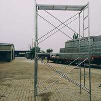 Échafaudage mobile pliable Xinxing professionnel, robuste, haute résistance, résistant à la corrosion, capacité de charge de 800 kg