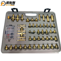 Juego de Herramientas para Aire Acondicionado Automotriz, Venta Directa de Fábrica en China, 109 Piezas, para Todas las Series de Autos, Kit de Detección de Fugas de Refrigerante, Modelos Eléctricos