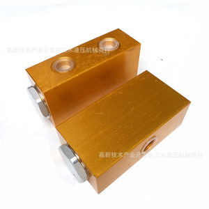 Vanne de dérivation hydraulique FJF-L10H-M18, 315 bars, 60 L/min, raccord fileté, vanne de commande directionnelle pour verrouillage de vérin hydraulique - Product Image 2