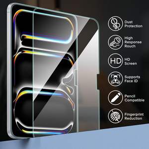 Protecteur d'<span class=keywords><strong>écran</strong></span> en film trempé anti-rayures HD Clear 2.5D Arc Edge pour <span class=keywords><strong>iPad</strong></span> Pro 11 et 13 2024 modèles <span class=keywords><strong>iPad</strong></span> <span class=keywords><strong>Air</strong></span> 11et 13 - Product Image 2