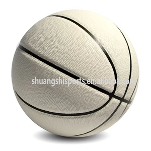 Balón <span class=keywords><strong>de</strong></span> Baloncesto <span class=keywords><strong>de</strong></span> Cuero PU Blanco Personalizado a Precio Económico, Tamaños 1-7, con su Logotipo y Embalaje Personalizado para Entrenamiento y Práctica - Product Image 4